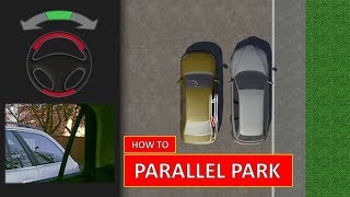 Learn how to PARALLEL PARK The easiest driving lesson by Parking Tutorial [upl. by Knut224]