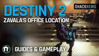 How to Find Zavalas Office  Destiny 2 [upl. by Jamila]