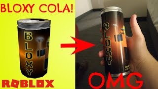 Roblox made a REAL Bloxy Cola [upl. by Eob]