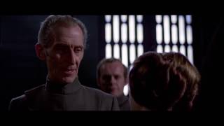 Grand Moff Tarkin Destroys Alderaan  Star Wars Episode IV [upl. by Lrig]