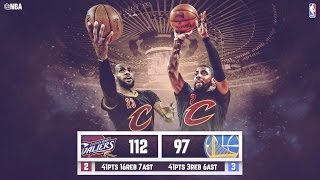 Warriors vs Cavaliers Game 5 NBA Finals  061316 Full Highlights [upl. by Proffitt]