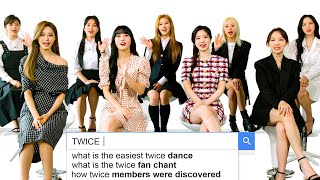 TWICE Answer the Webs Most Searched Questions  WIRED [upl. by Eirehs311]