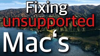 Fixing WiFi Sound USB Sleep on unsupported Macs with macOS Big Sur or Monterey macOS 11 or 12 [upl. by Rodina]