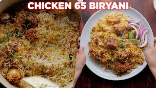 Simple Chicken 65 Biryani Recipe [upl. by Ashok]