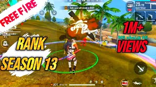 Season 13 FREE FIRE FIRST SQUAD RANKED GAME PLAY IN FF LIVE  GAITONDE [upl. by Aldous558]