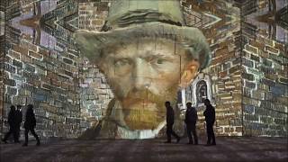 Van Gogh Atelier des Lumières PARIS [upl. by Ayotol]