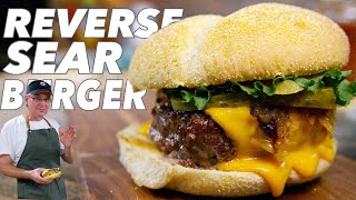 Reverse Sear SmokeHouse SteakHouse Hamburgers [upl. by Ydorb]