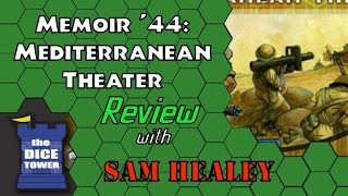 Memoir 44  Mediterranean Theater Review  with Sam Healey [upl. by Lurlene]