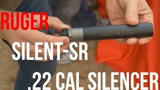 SHOT Show 2016 Rugers 22 Silencer the SILENTSR [upl. by Otrebron]