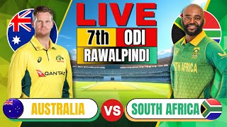 🔴 Live Australia vs South Africa Match 7 Live Match Score today  AFG vs SA Match preview [upl. by Annibo]