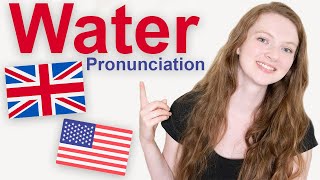 How to Pronounce quotWaterquot in British English and American English [upl. by Ahsratan300]