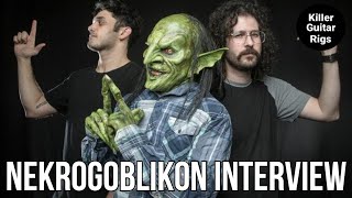 Nekrogoblikon Interview 2022  The Fundamental Slimes and Guitars [upl. by Richards]