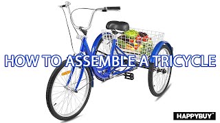 How To Assemble Your Tricycle [upl. by Aicined]