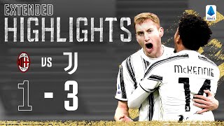 Milan 13 Juventus  Federico Chiesa amp Weston McKennie Seal Huge San Siro Win  EXTENDED Highlights [upl. by Anpas979]