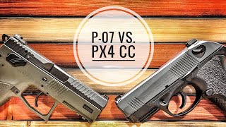 CZ P07 vs Beretta PX4 Storm Compact Carry CCW perfection [upl. by Nahtan]