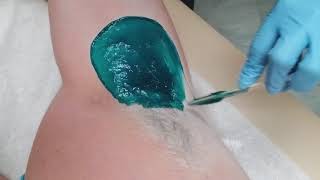 Underarm Waxing Tutorial [upl. by Nylde]