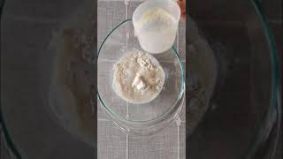 How I Make 10 minute Pizza Dough at Home  No Kneading Easy and Fast  shorts [upl. by Lledualc]