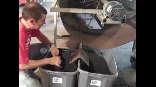 Harvesting Worms at Vermont Vermiculture Worm Farm [upl. by Yob]