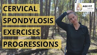 Cervical Spondylosis Exercises  Progressions [upl. by Threlkeld]