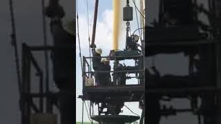 Gas Well Blowout On A Service Rig WOW [upl. by Sell545]