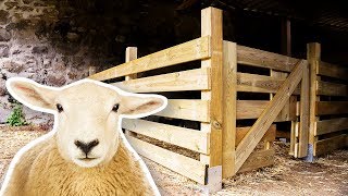 How to make a Sheep Barn [upl. by Mellman]