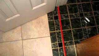 How to Position Door Threshold on Floor [upl. by Acired]