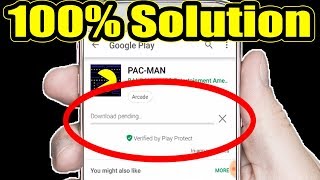 How To Fix Download Pending Problem In Google Play Store [upl. by Lepp]