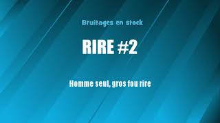 RIRE 2 Fou rire homme bruitage gratuit [upl. by Nylauqcaj703]