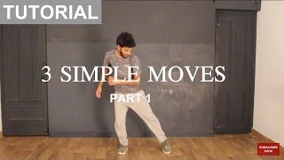 How to Dance  Basic Dance Steps for beginners  3 Simple Moves  Part 1 [upl. by Christensen]