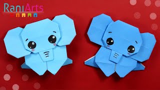 ELEFANTE DE ORIGAMI  Paso a paso [upl. by Rossy]