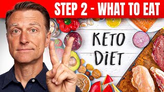 Dr Bergs Guide to Healthy Keto® Eating Step 2  What to Eat [upl. by Nomrah]