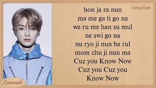 NCT U  Know Now Easy Lyrics [upl. by Wit]