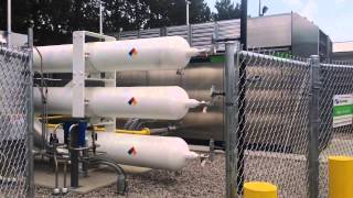 KCATA explains how its new compressed natural gas filling station works [upl. by Airdnat240]