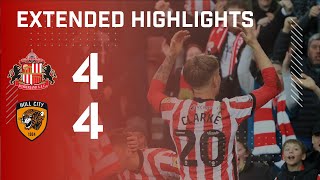 Extended Highlights  Sunderland AFC 4  4 Hull City [upl. by Curcio]