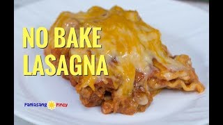 No Bake Lasagna Pinoy Style [upl. by Frohne]