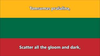 National Anthem of Lithuania English translation [upl. by Saiasi913]