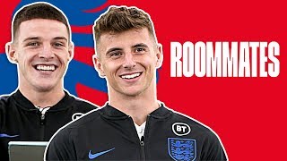 quotI Think Thats POOR Friendshipquot  Declan Rice amp Mason Mount  Roommates  England [upl. by Jea]