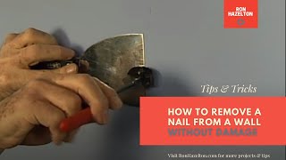 Remove Nails Without Damage [upl. by Anauqahs]