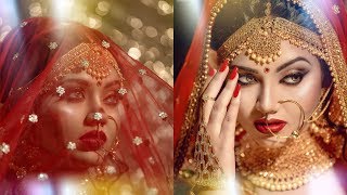 Indian Bridal Makeover  Makeup Artist Jyoti Shaw  Photographer LOukik Das [upl. by Anircam]