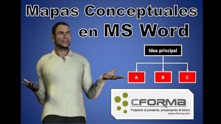 Cómo hacer Mapas Conceptuales en Word [upl. by Liatnahs]