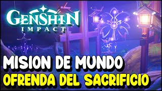 Genshin Impact OFRENDA DEL SACRIFICIO Guía Purificación del Cerezo Sagrado Parte 2 [upl. by Anirehtac]