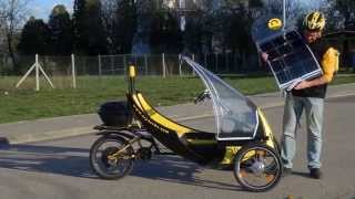 recumbent urban tricycle BEE [upl. by Ingrim]