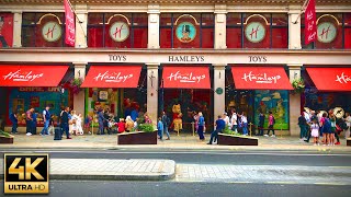 HAMLEYS TOY STORE  Walking Tour 2021 4K [upl. by Odrahcir]