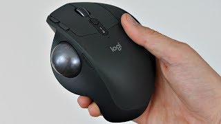 Best Ergonomic Mouse Logitech MX ERGO Overview [upl. by Yenal914]