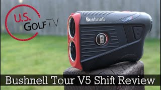 Bushnell Tour V5 Shift Review GOLF RANGEFINDER [upl. by Rebe]