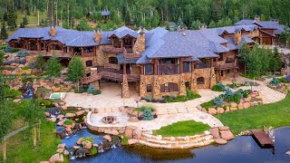 This 21000000 Luxury Colorado Ranch Offers the Very Finest in Natural Setting [upl. by Eikkin]