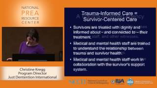 PREA and Medical and Mental Health Care A TraumaInformed Approach [upl. by Aikemot]