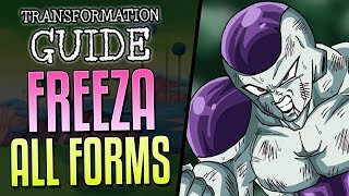 ALL FRIEZA Forms Explained [upl. by Kari]