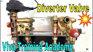 How A Diverter Valve Works In A Combi Boiler  Gas Training for new Plumbers [upl. by Adnahsat]