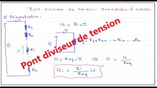 Diviseur de tension [upl. by Alokin809]